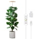 thumbnail image 3 of Luz de cultivo de plantas, luz de crecimiento LED yadoker de espectro completo para plantas de interior, altura ajustable, temporizador automático, voltaje seguro bajo de 5 V, idea para luz de plantas, 3 of 4