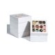thumbnail image 1 of 5 PCS Bakery Boxes (not include food) 7" x 7" x 2 .5" White Chocolate Covered Strawberries Boxes Cookies Boxes,Cookies Boxes Bakery Boxes for Wedding, 1 of 5