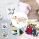 thumbnail image 4 of Clips De Papel De Animales, Clips De Papel De Perro Salchicha Práctico Alambre De Hierro 100 Piezas Para La Escuela, 4 of 7