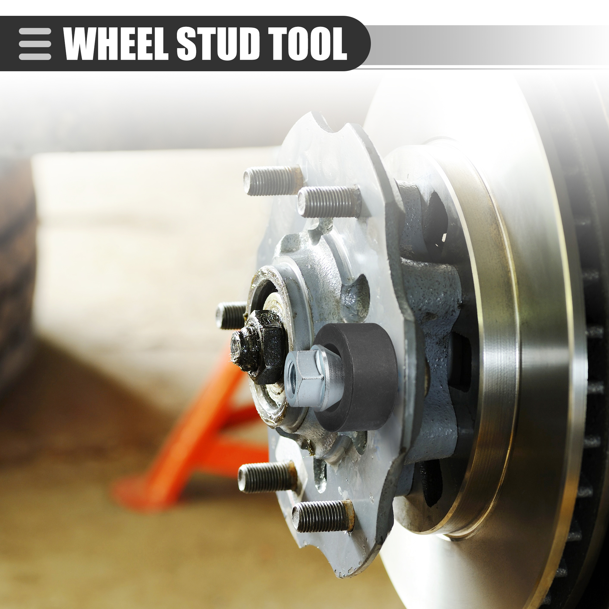 Unique Bargains Wheel Stud Installer Tool with 3/4" Hex Wheel Lug Nuts