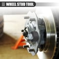 thumbnail image 2 of Unique Bargains Universal Wheel Stud Installer Tool with 3/4" Hex Wheel Lug Nuts Silver Tone, 2 of 7