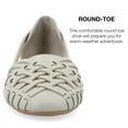 thumbnail image 5 of Journee Collection Womens Ekko Slip On Round Toe Ballet Flats, 5 of 8