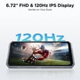 thumbnail image 4 of DOOGEE Blade GT Play 5G FHD+ 120Hz Rugged Phone, 10.5mm Slim & 265g Lightweight Rugged Smartphone with RGB Light Effect, 6nm D7025 CPU Rugged Cell Phone, 20GB+256GB TB, 5800mAh, 50MP AI Camera, NFC, 4 of 9