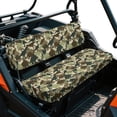 thumbnail image 2 of HUIACONG Dinosaur Camouflage UTV Seat Covers Waterproof Easy Installation UTV Seat Covers Protector Non-Slip Soft Fit for Kawasaki Mule 3000 3010 3020, 2 of 7