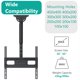 thumbnail image 2 of Soporte de techo para TV WALI CM2665-P Full Motion 26-65", 45 kg, 2 of 8
