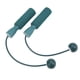 thumbnail image 2 of 1 par de cuerdas para saltar, cuerda para saltar inalámbrica ajustable con rodamientos de bolas dobles para hombres, mujeres y niños, azul, 2 of 14