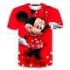 thumbnail image 1 of Camisetas de Mickey Mouse para niños y niñas, camisetas de Disney con estampado 3D para niños, camiseta de dibujos animados de moda de verano, camiseta de cuello redondo, camiseta 13T Gao Jinjia LED, 1 of 2
