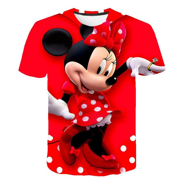 Niñas dibujos animados Minnie Mickey Sudadera con capucha ropa niños primavera algodón moda sudaderas niño Minnie top fit chico tamaño 100-160c12T Gao Jinjia LED