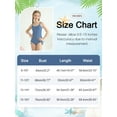 thumbnail image 2 of GYRATEDREAM Girls One Piece Swimsuits Quick Dry Beach Swimwear Bathing Suit with Removeble Chest Pads for Big Girls 9-16 Years, 2 of 9