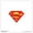Unframed Version, variant on Gallery Pops DC Comics Superman - S-Shield Core Logo Wall Art, Unframed Version, 12" x 12"