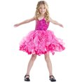 thumbnail image 2 of Duryarhall Tutu Dress for Girls Sparkly Sequin Tulle Princess Birthday Party Dress for Toddler Girls Prom Ball Gown, 4-12T, 2 of 7