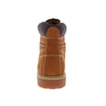 thumbnail image 4 of Mens 6” Waterproof Full Grain Leather Slip Resistant Steel Toe Work Boots, Brown, 9.5M, 4 of 6