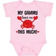 thumbnail image 3 of Inktastic Gammy Loves Me Grandchild Boys or Girls Baby Bodysuit, 3 of 5
