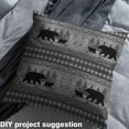 thumbnail image 2 of jejeloiu Safari Bear Fabric (3 Yards),Jungle Wildlife Aztec,Sewing Teens Cozy Decor, 2 of 6