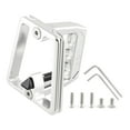 thumbnail image 4 of Portable Folding Bike Front Carrier Block, Bag Cargo Rack, Aluminum Mount Pack Bracket Holder, Cycling Part Argent, 4 of 10