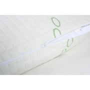 King Size Bamboo Pillow, Memory Foam Bed Pillows with Washable Pillowcases, King