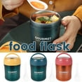 thumbnail image 3 of MTFun 500ml Stainless Steel Vacuum Insulated Food Jar Thermos Hot Food Containers for Lunch School Soup with Spoon Food Flask Lunch Box for Kids Adult School Office Picnic Travel, 3 of 10