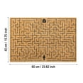 thumbnail image 3 of Natural Coir Doormats Outdoor Mat for Front Door Rugs Indoor Low Profile Porch Patio Entrance Mat, Non Slip Outside Mat Door Mats for Entrance, Patio, High Traffic Areas, 16x24 Inch, 3 of 7