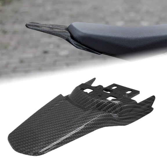 Electric Dirt Bike Rear Fender Simulated Carbon Fiber for Sur Ron S X Motorcycle