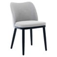 thumbnail image 1 of Juego de 2 Sillas de Comedor: Sillas Laterales de Comedor Tapizadas en Tela, Silla para Mesa de Comedor con Asiento Acolchado y Patas de Madera - Sillas de Comedor Modernas para Cocina, Restaurante,, 1 of 8