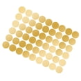 thumbnail image 2 of 108Pcs Dot Stickers Pure Color Round Shaped PVC Wide Application Circle Stickers for Office Bedroom Kitchen 11.2x16.1in Gold(1.5x1.5in), 2 of 14