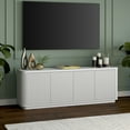 thumbnail image 2 of Heath & Cliff Easton Rectangular TV Stand for TV's up to 75" - 68" Wide White, 2 of 5