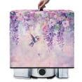 thumbnail image 2 of ZIATUBLES Hummingbird Dragonfly Flower Print Kitchen Juicer Dust Cover Stain Resistant Appliance Protective Case Kitchen Countertop Organized Decor Accessories Easy to Clean, 17 "W x 11 "D x 15 "H, 2 of 7
