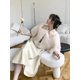 thumbnail image 5 of Capa tipo chal de piel de mapache para mujer, moda femenina, tiras cosidas juntas, abrigo real, chaqueta elegante para fiesta de noche, otoño e invierno, 5 of 5
