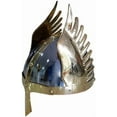 thumbnail image 2 of Medieval Wing Helmet Norman Nasal King Helmet Deluxe Viking Helmet Winged Helmet Emperor Wings Helmet Rustic Vintage Home Decor Gifts, 2 of 2
