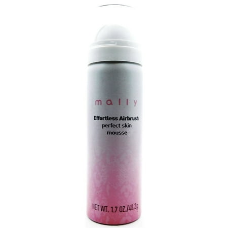 Mally Effortless Airbrush Perfect Skin Mousse deep 1.7 Oz.