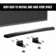 thumbnail image 3 of Wall Mount Brackets for Curved Soundbar and Metal Speaker Stand Compatible with Various Models, 3 of 5