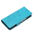 thumbnail image 5 of Wallet Phone Case for Samsung Galaxy Z Fold 4 with Credit Card Slot, PU Leather Flip Case with Lanyard Kickstand for Women Girls Shockproof Back Cover for Samsung Galaxy Z Fold 4, Blue, 5 of 5
