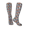 thumbnail image 5 of Lsque Happy Halloween Printed Crew Socks Men's Women's LightWeight Thin Casual Calf Socks ,Knee High Socks,Cotton Socks, 5 of 9