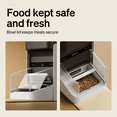 thumbnail image 4 of Petlibro Upgraded RFID Automatic Cat Feeder, 5G Wi-Fi Pet Feeder, 3L Auto Cat Feeder App Control with Light Collar Tag, Tag Activated One Automatic Cat Food Dispenser 1-10 Meals Control, 2 Packs, 4 of 12