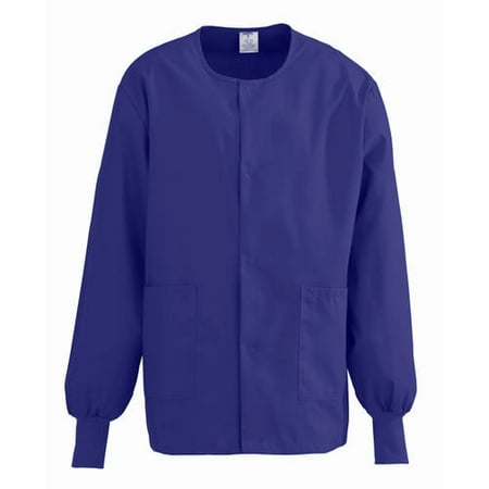 

ComfortEase Unisex Snap-Front Warm-Up Scrub Jacket