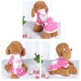 thumbnail image 4 of Camiseta para mascotas primavera otoño, ropa para perros cachorros y gatos pequeños, chaleco impreso, talla M #11, 4 of 7