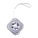 thumbnail image 2 of Mini cinta métrica transparente, herramienta de medición portátil para el hogar | Medición y corte 2 en 1 | Cuerpo compacto con cordón para llavero, 2 of 6