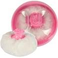 thumbnail image 3 of La caja de polvos corporales se cierra de forma segura para bañarse después del baño con talco y polvos de talco adecuados para mujeres y bebés., 3 of 7