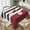 Navy Blue Red, variant on Square Table Cloth, Pink, Navy Blue and Teal Monogram Tablecloths Washable Table Cover for Kitchen Dinning Party Tabletop Modern Decoration,52inch