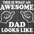 thumbnail image 3 of CafePress - This Is What An Awesome Dad Looks Like T Shirts T - Mens Comfort Colors Shirt, 3 of 5
