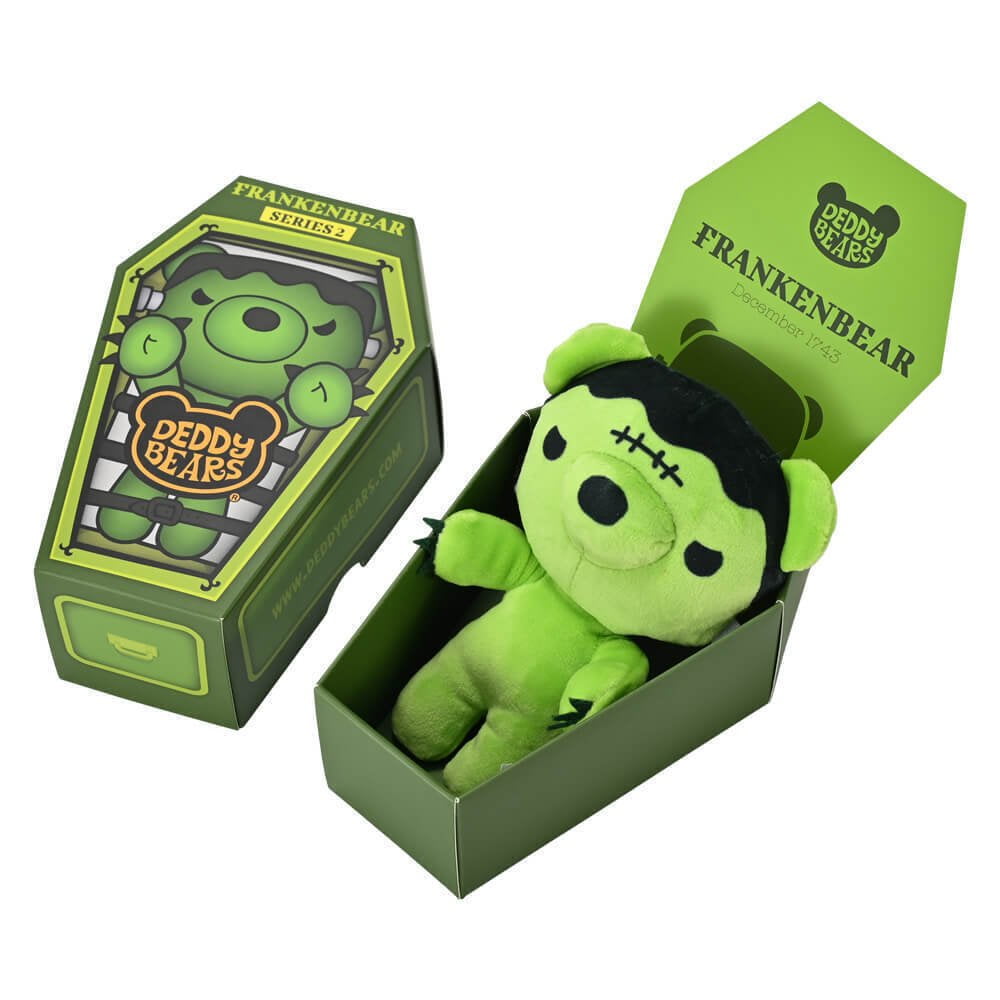Deddy Bears 5" Plush Coffin Series 2 Frankenbear