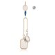 thumbnail image 1 of Pendientes simples de mujer con gemas artificiales, colgante de circonita, joyería, 1 of 1