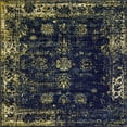 thumbnail image 1 of Unique Loom 3141608 8 x 8 ft. Casino Sofia Square Rug, Navy Blue, 1 of 2