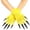 Costume-J, variant on Halloween Monster Claw Gloves, Long Sparkling Nails Cosplay Costume Accessories for Halloween Party