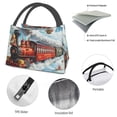 thumbnail image 4 of Lukts Sac à Lunch Motif Montgolfière Rouge pour Hommes Femmes Boîte à Lunch Isolée Mini Sac à Lunch Portable, Sac à Collation Réutilisable, 4 of 6