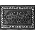 thumbnail image 1 of Ahgly Company Indoor Rectangle Oriental Gray Industrial Area Rugs, 2' x 3', 1 of 4