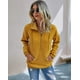 thumbnail image 2 of Sudadera Prettygarden casual de manga larga para mujer, color amarillo, 2 of 6