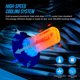 thumbnail image 3 of Car LED Fog lights 80W/Bulb Headlight Bulbs Kit 6000K White Running Light 1000LM/Bulb, Novsight H7, HID Decoder Fog Bulbs, 3 of 4