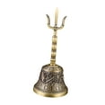 thumbnail image 2 of Xingzhi Handbell Ritual Musical Loud Portable Instrument Hand Bell Bowl Sing Pray, 2 of 6