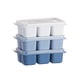 thumbnail image 2 of Injueey Pack of 3 Ice Cubes Molds Club Supply Reusable Kitchen Leakproof DIY Refrigerator with Icing 6-grid Lid Homemade Mould Type2 NO2, 2 of 6